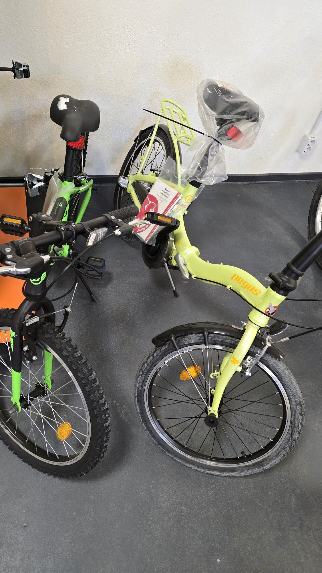 Bicicleta Pegas Negru Verde