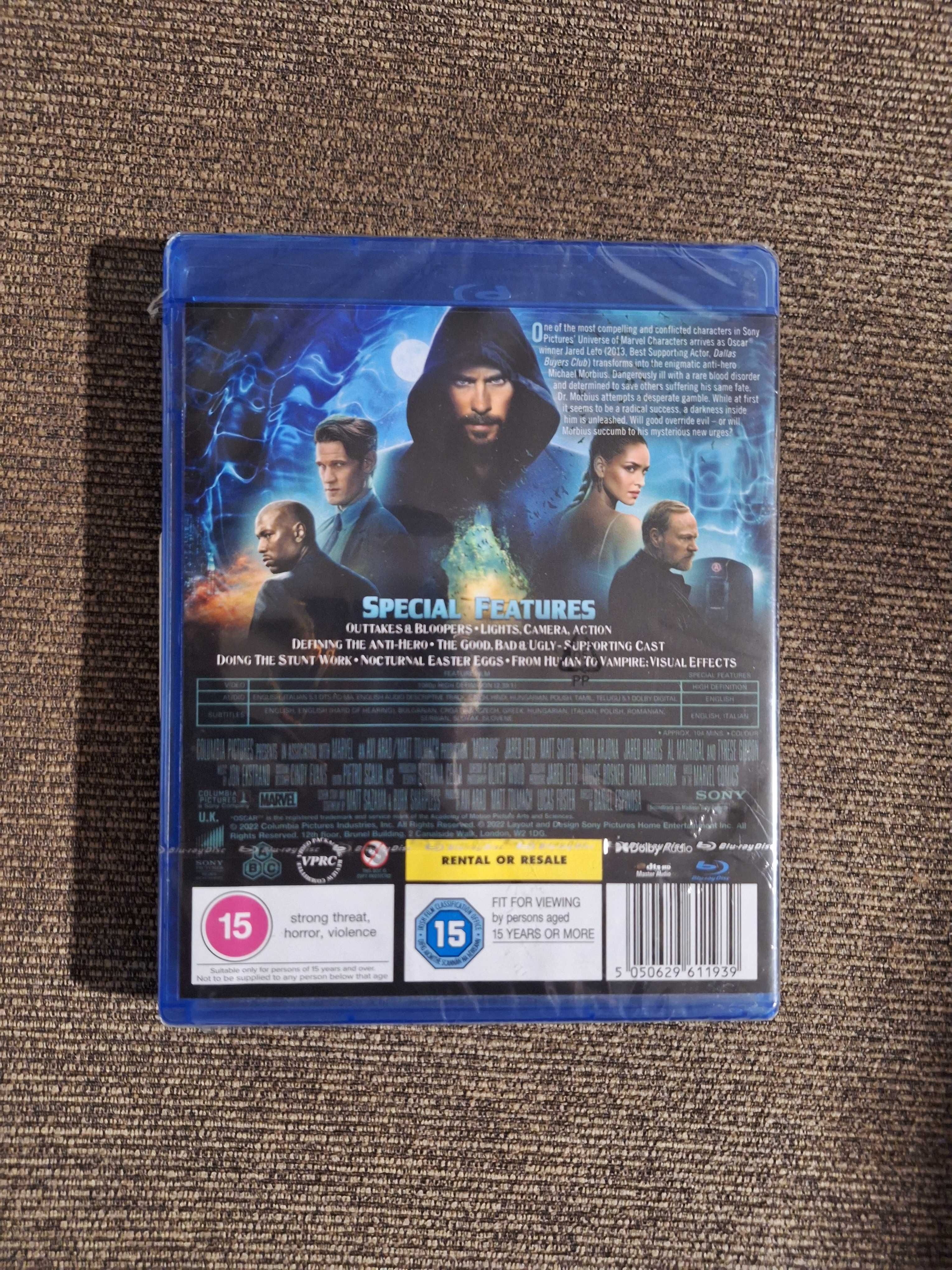 НОВИ Blu-Ray "Венъм" и "Морбиус" с БГ субтитри