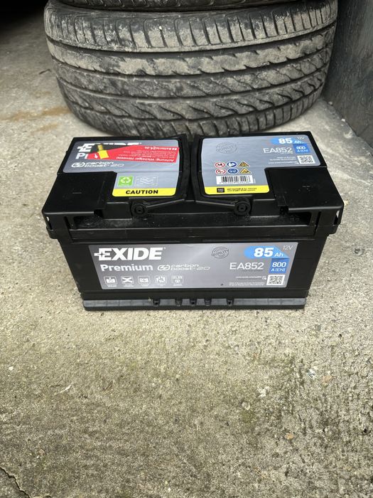 Vând baterie EXIDE Premium 85 Ah  800 A În stare perfectă Nouă