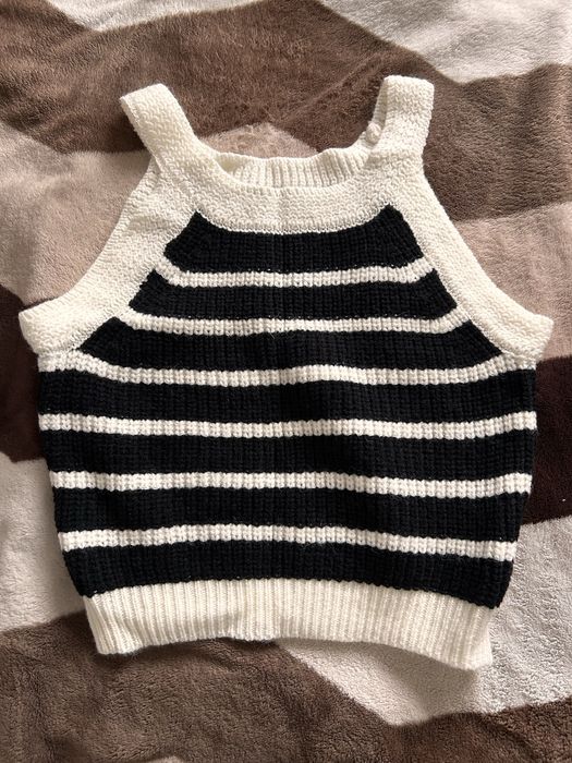 Вязанная майка.