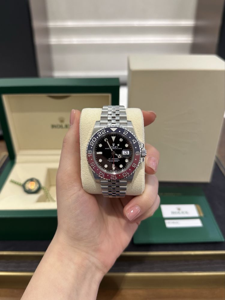 Rolex GMT Master II 40mm Steel 126710 Pepsi