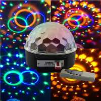 Glob luminos LED Magic ball mp3