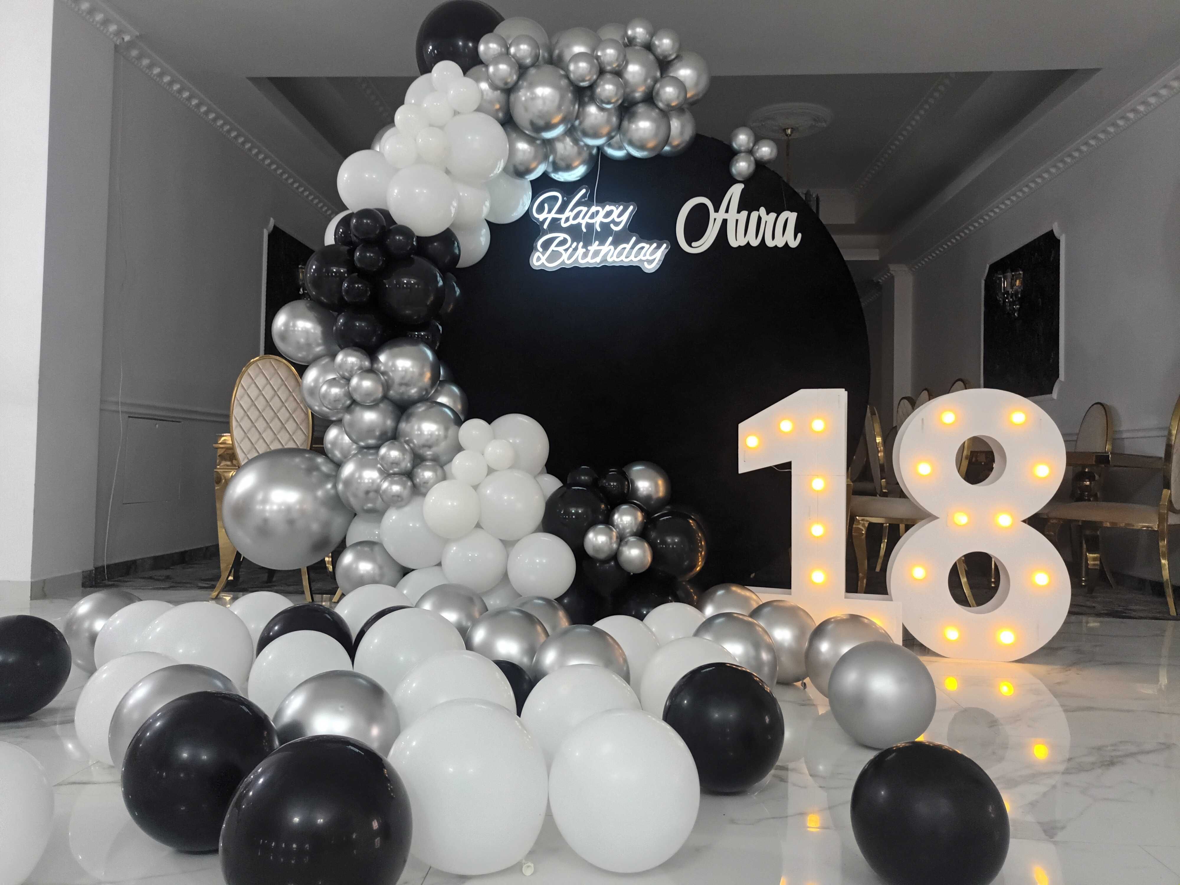 DECOR BALOANE gender reveal, botez, majorat, aniversare, petrecere