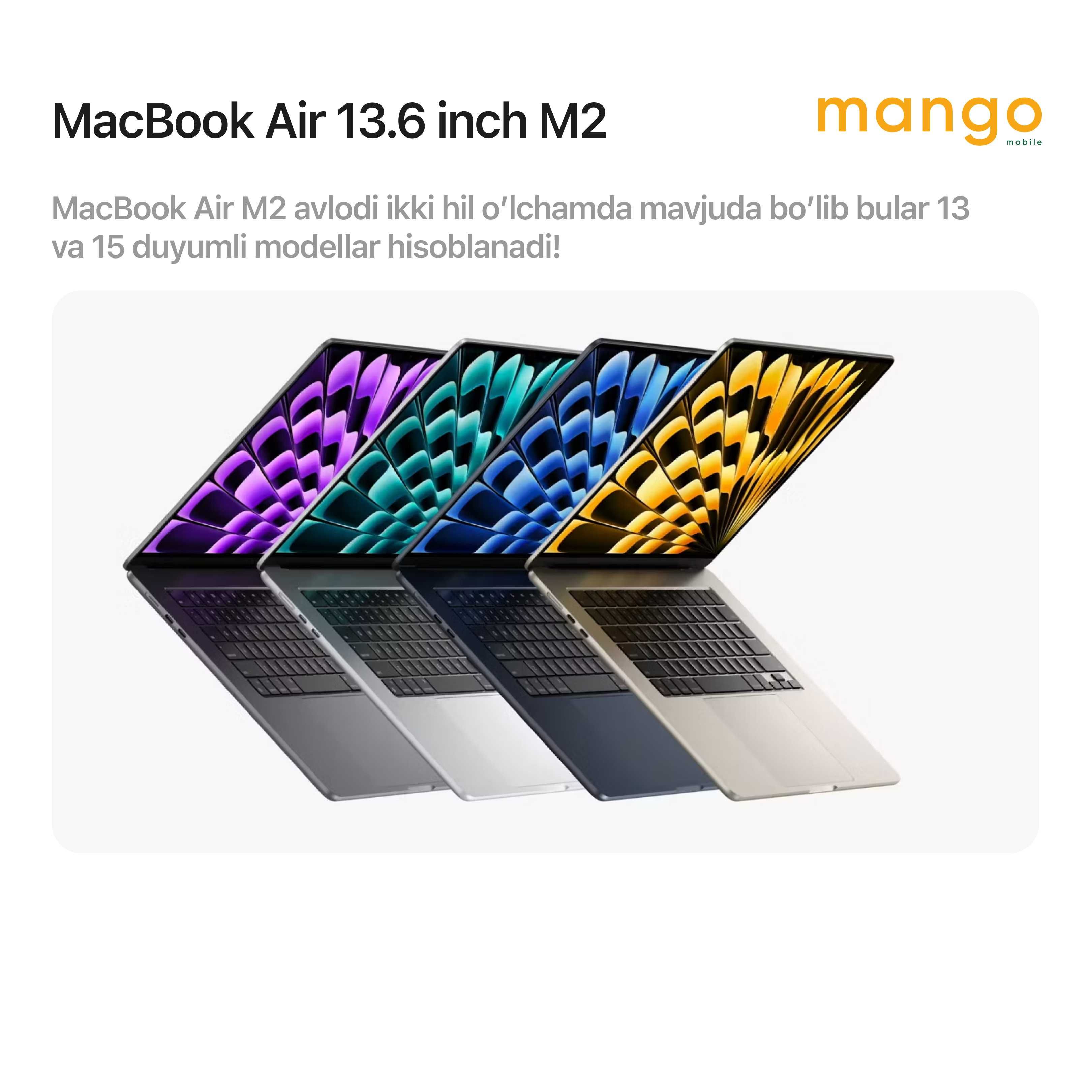 MacBook Air M2 13,15 inch