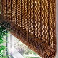 Бамбуковые жалюзи — не боятся влаги и солнца. Для участка самое то!