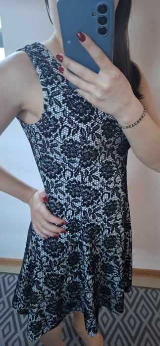 Rochie scurta broderie