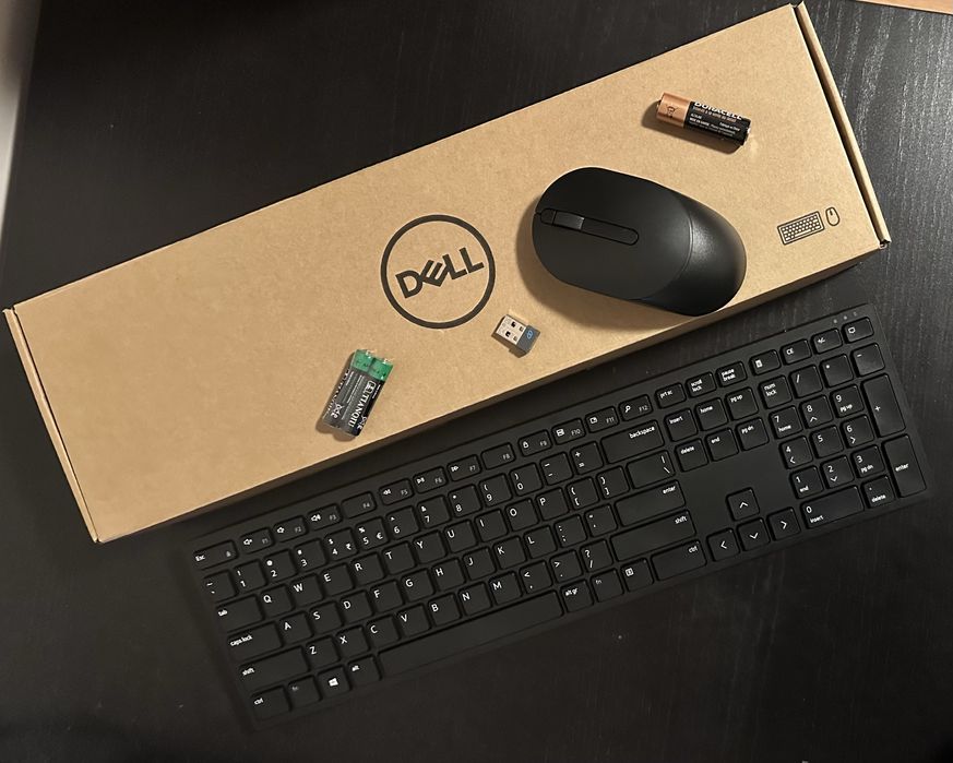 Kit tastatura + mouse wireless Dell KM5221W - Full Box