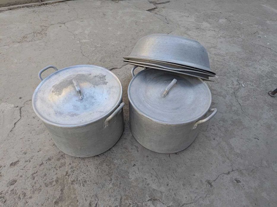 Алюминиевые баки и тазы