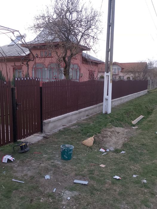 Garduri din sipca metalica, panou tip jaluzele, tabla, plasa si BCA