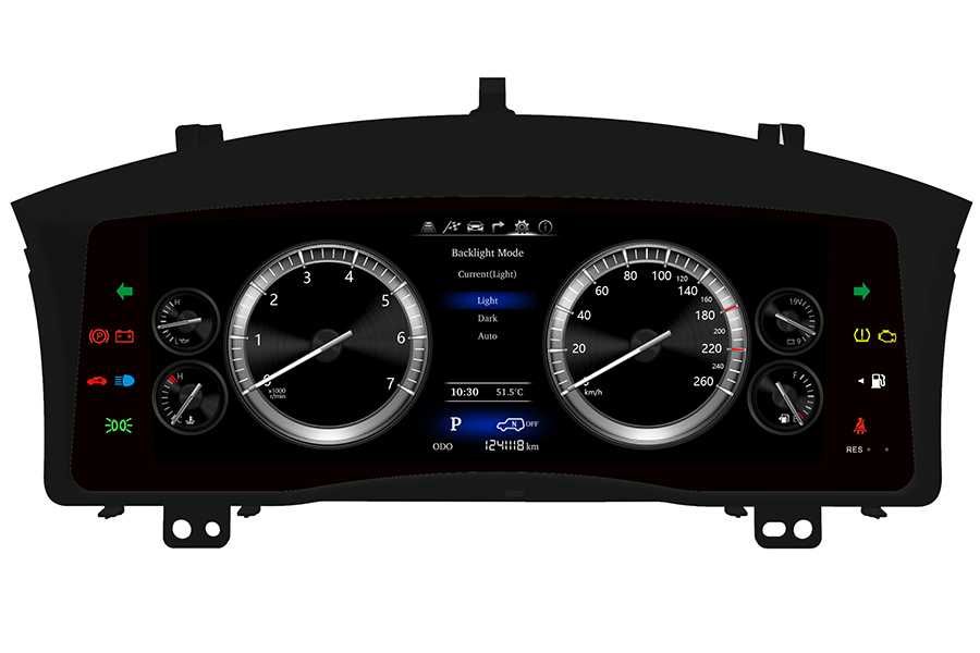 Дигитален километраж 12.3" LEXUS lx570, 2007-2017 LINUX SYSTEM