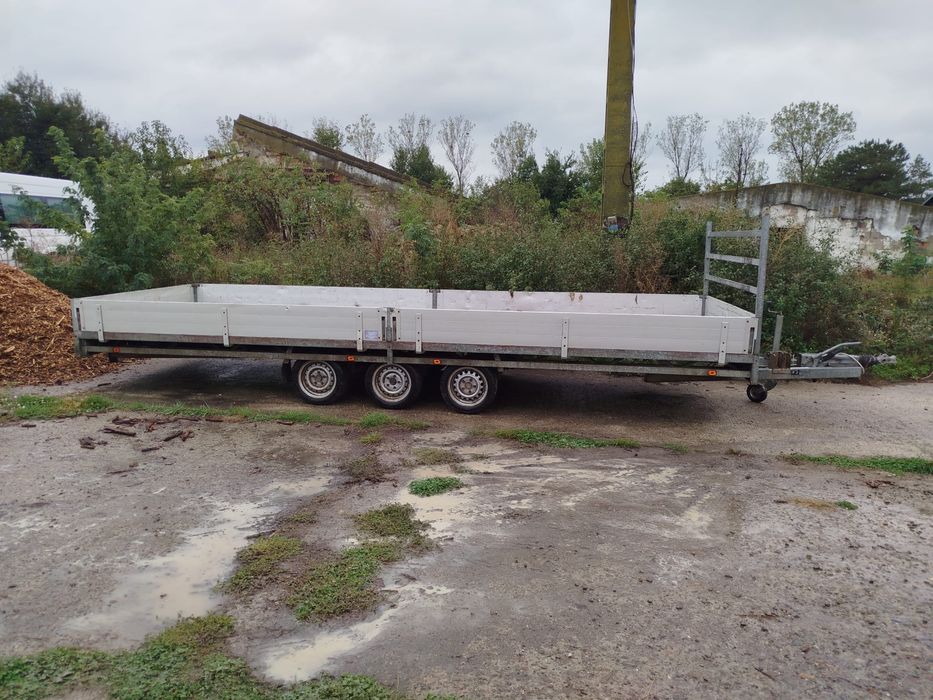 Remorca/Platforma Hulco 3,5T,6m, 3 axe
