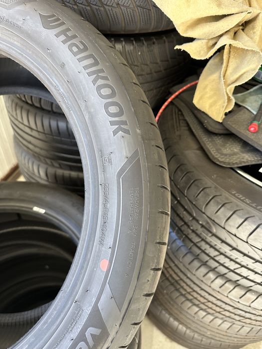 4 anvelope tesla model y noi 0 km 255 45 19 104 w hankook ventus s1 T2