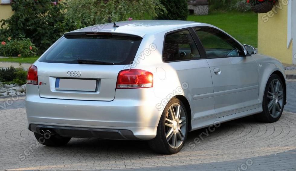 Prelungire tuning sport bara spate Audi A3 8P Coupe RS3 2005-2008 v1
