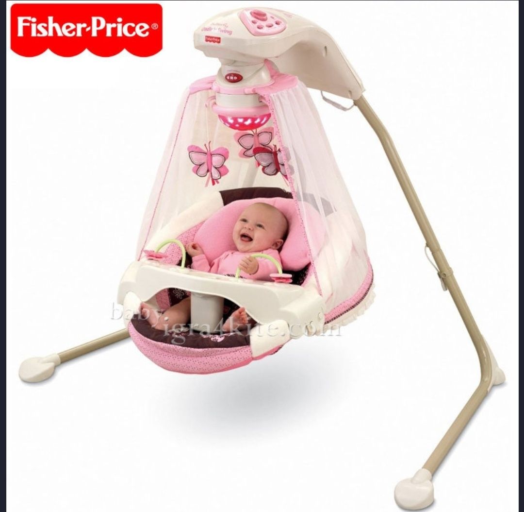 Fisher Price - Бебешка люлка, шезлонг