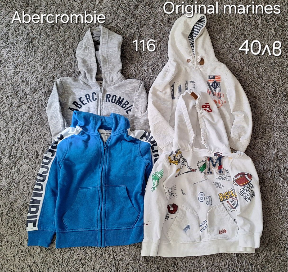 ,Abercrombie and fitch  5-6,7-8, original marines,polo sport