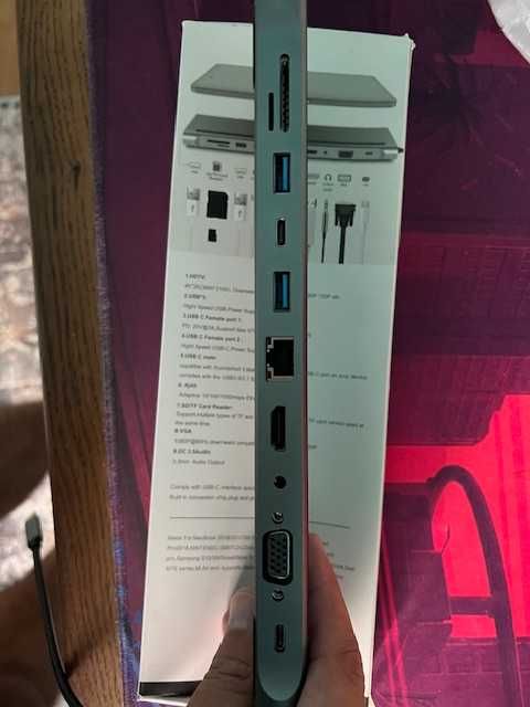 USB‑C хъб/докинг станция