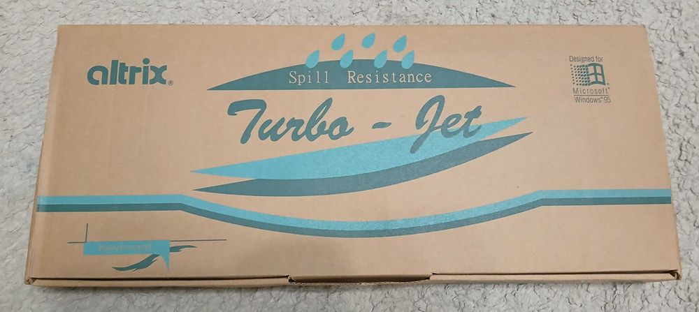 Tastatura retro Altrix Turbojet KB-8801R+  -noua, sigilata, Win95