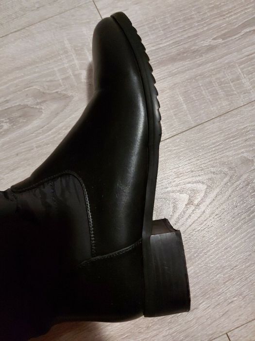 Дамски черни ботуши