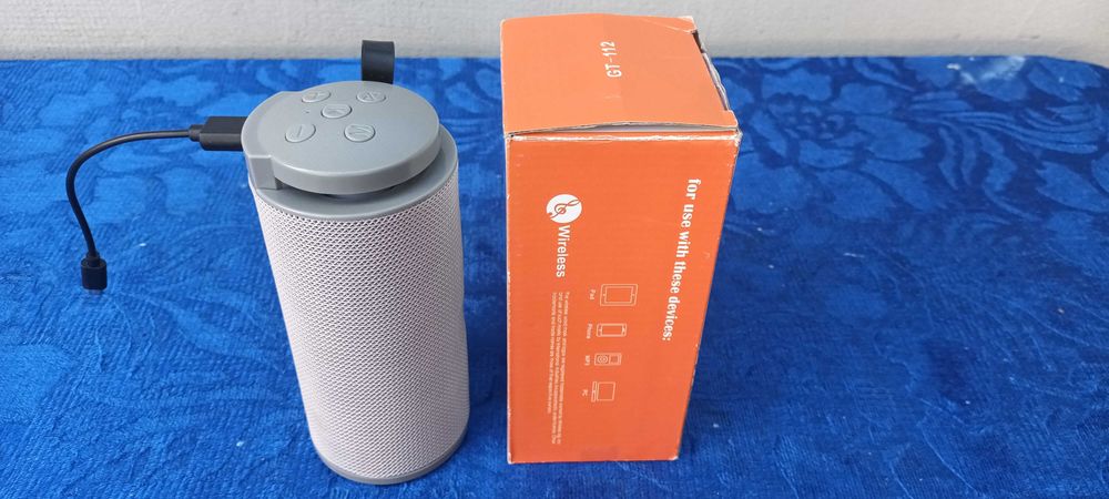 **Boxa portabila Bluetooth GT 112+ USB, card, radio, autonomie 4-6 ore