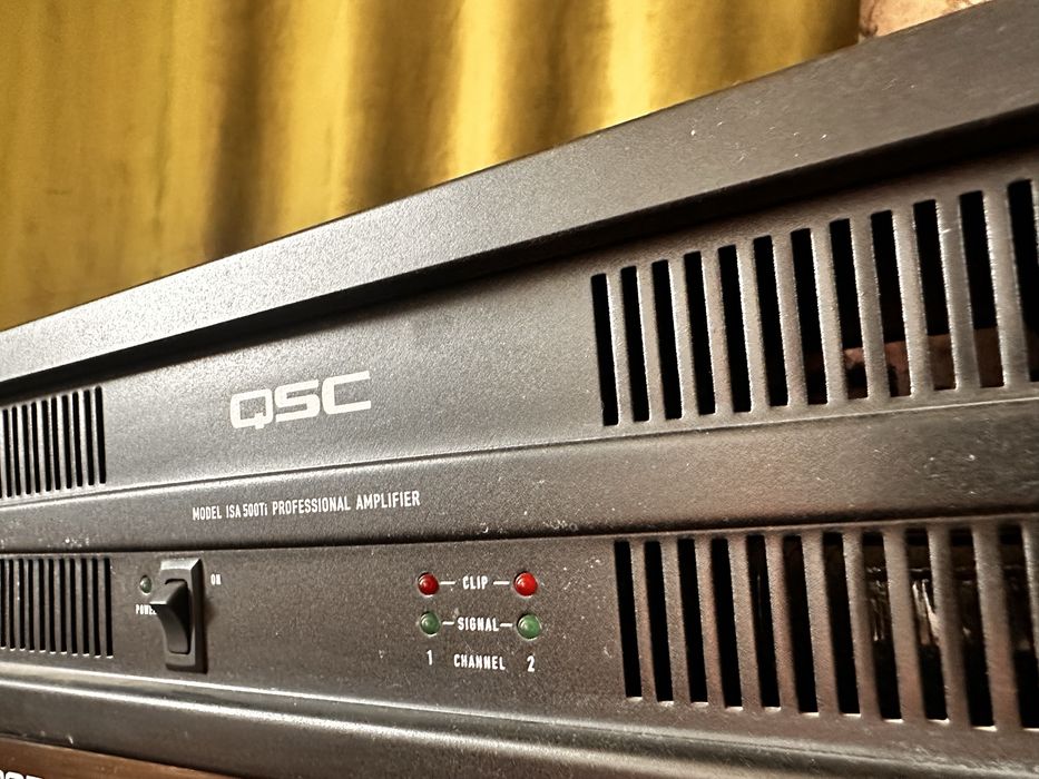 Продам усилитель мощности qsc isa 500 ti