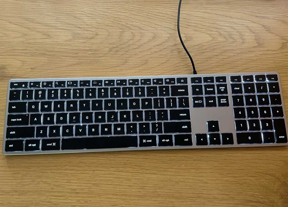 Клавиатура Satechi Slim W3 - използвана