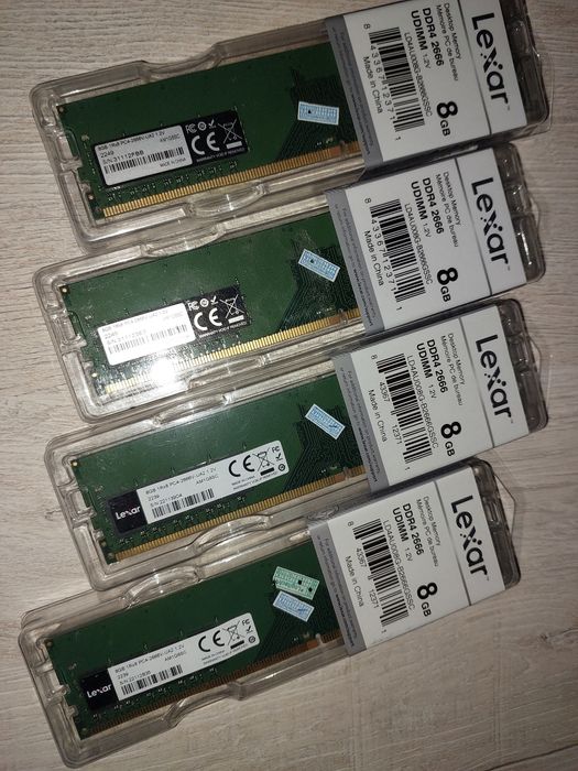 Оперативная память DDR4 32 Гб (4x8ГБ) LEXAR