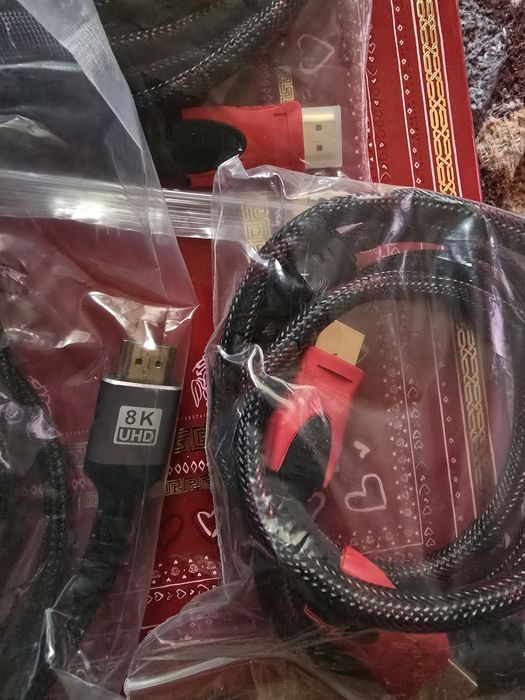 Cabluri HDMI 5m & 1m(3 bucăți)