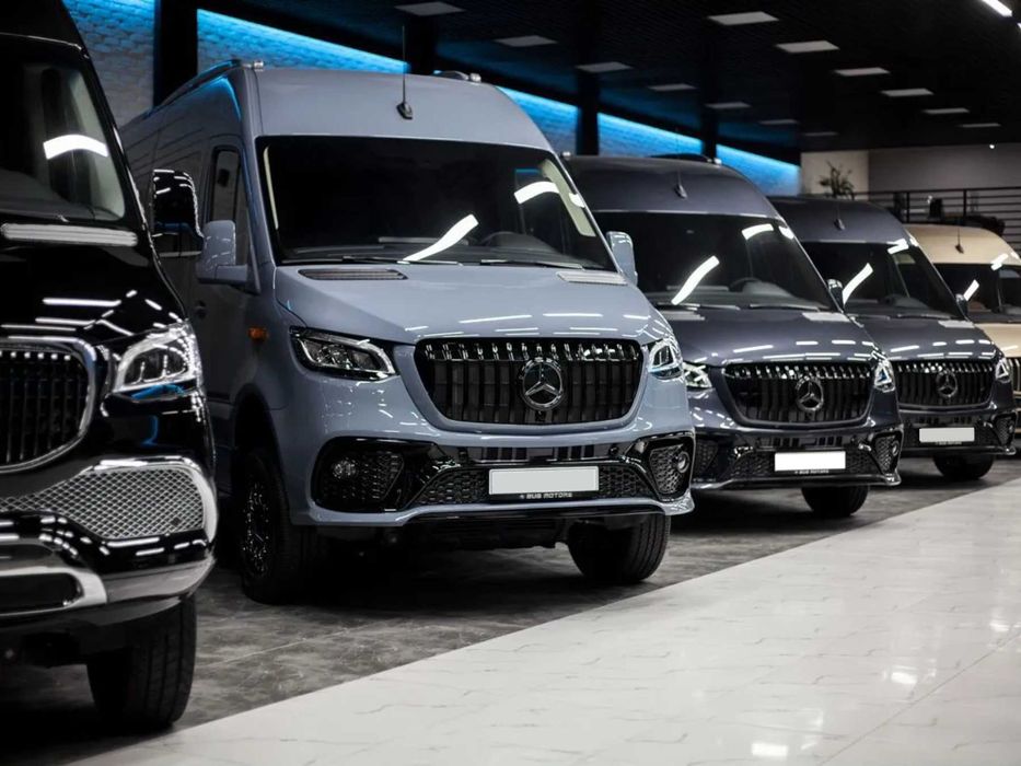 VIP Minibus Mercedes Sprinter For delegations trips and tour across Uz