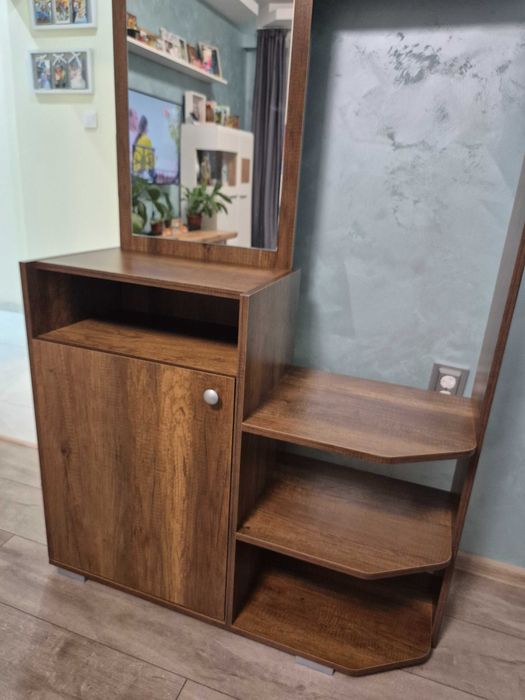 Портманто 189/95.5 , с цвят Тъмен орех