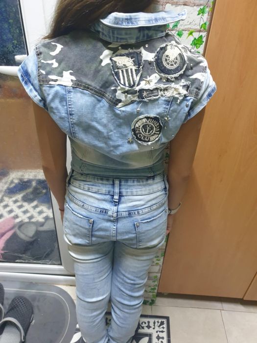 Нов дънков гащеризон Denim
