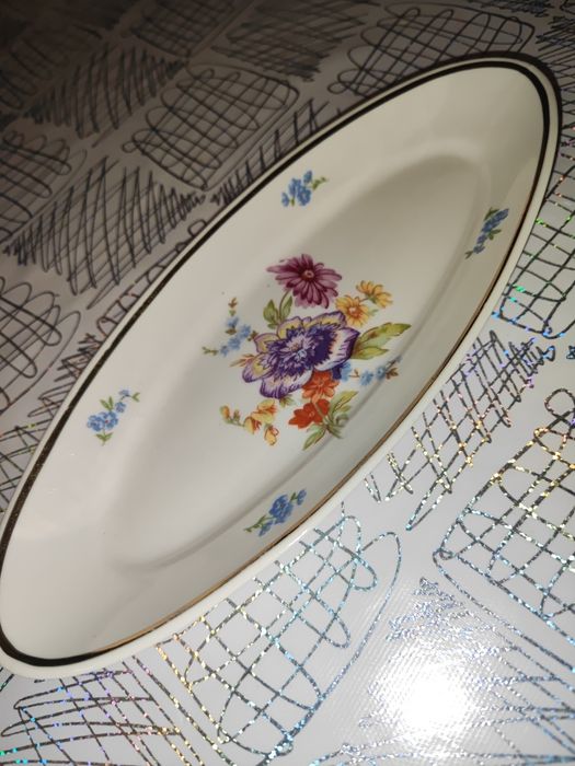 Селёдочница фарфор СССР