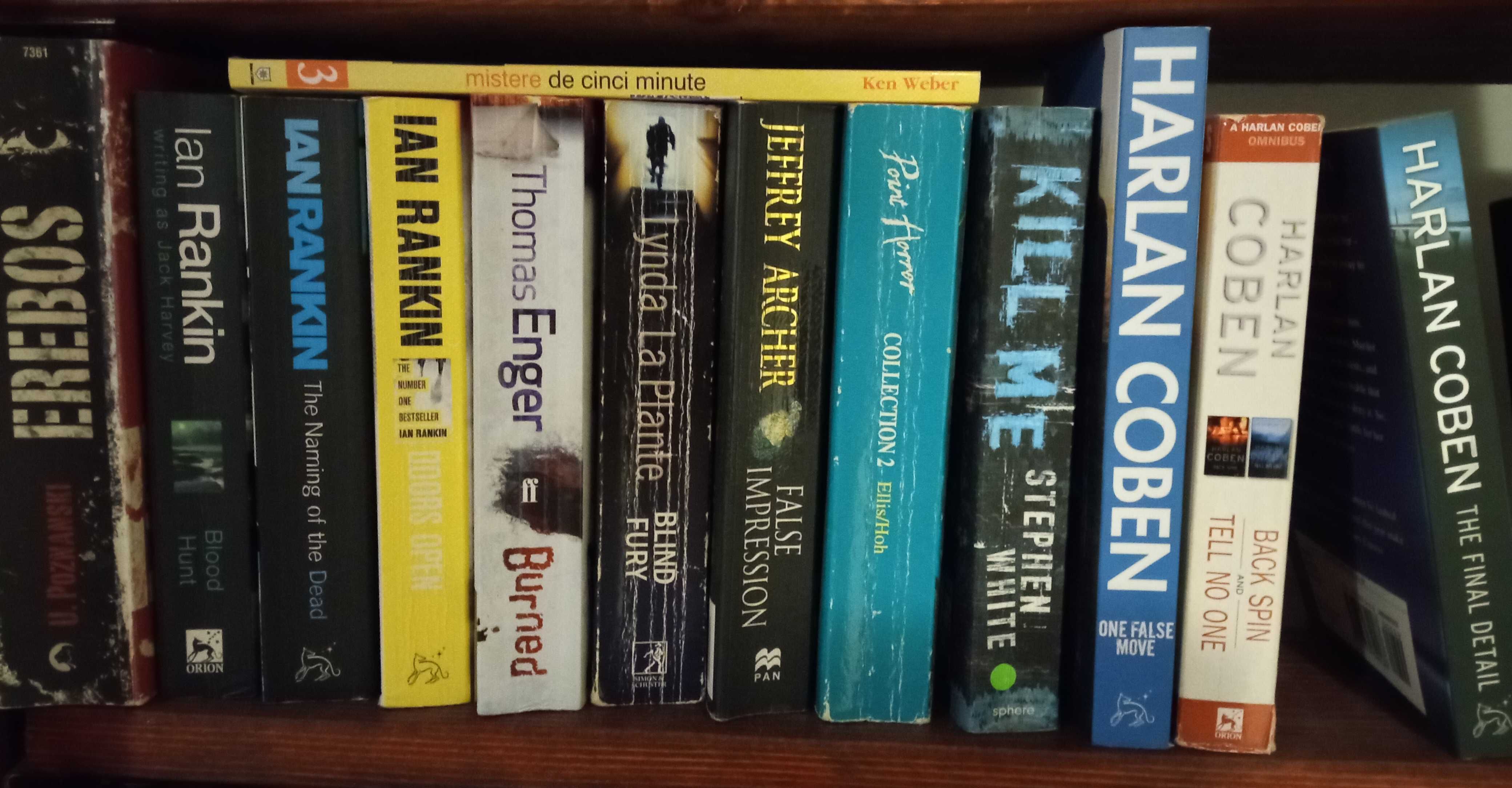 Vand carti romana, engleza Stephen King, Jo Nesbo,Barclay, Koontz etc
