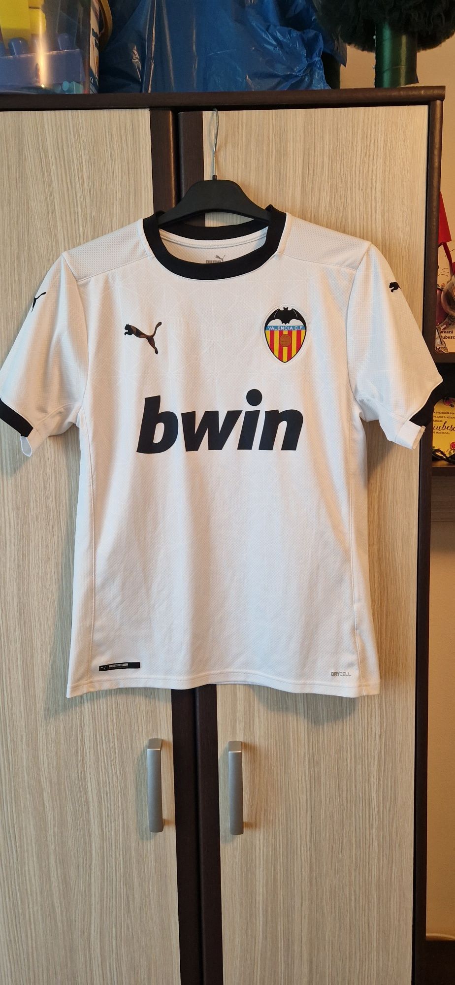 Tricou Puma original Valencia sezon 2019 - 2020 home kit