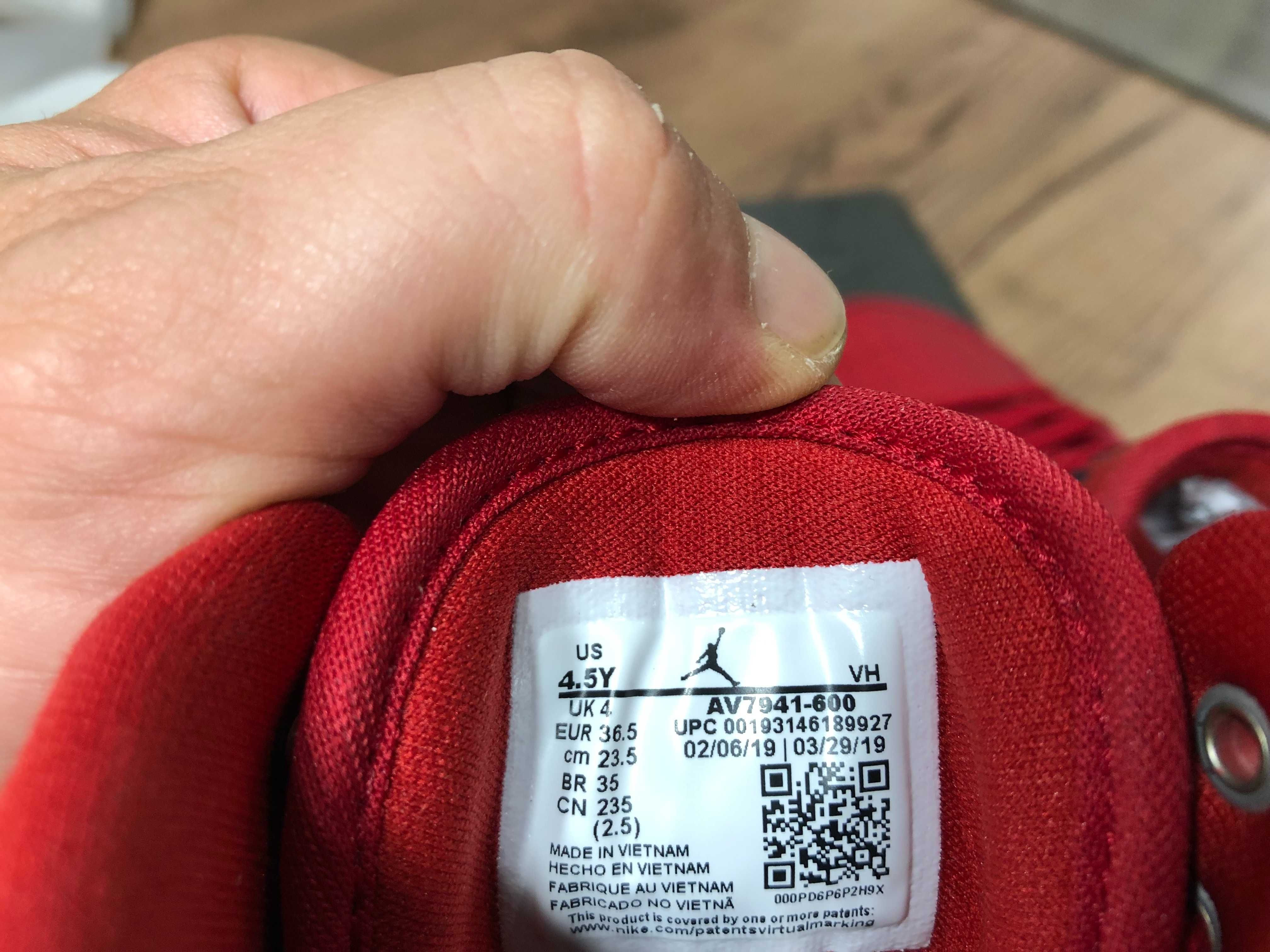 ОРИГИНАЛНИ *** Nike Air Jordan Access GS Leather  / Gym Red
