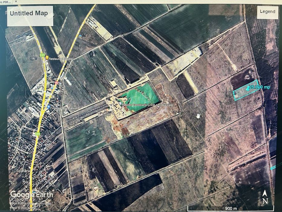 Teren extravilan zona Spataru Buzau - potential agregate constructii