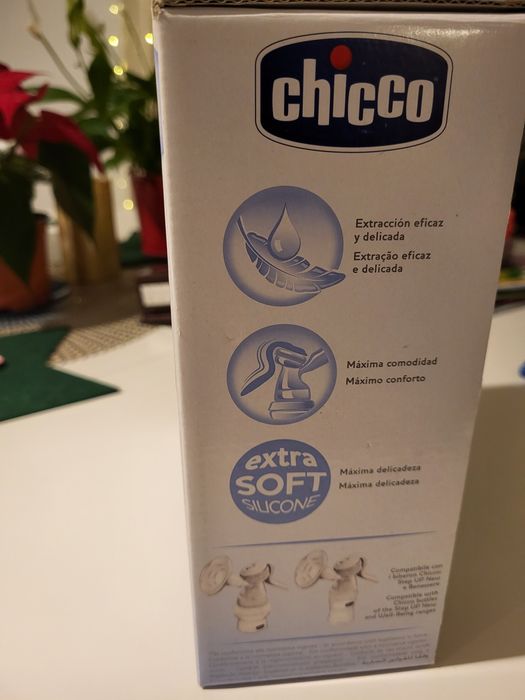 Pompă de sân Chicco "Step Up" cu clapetă și reductor NOUA