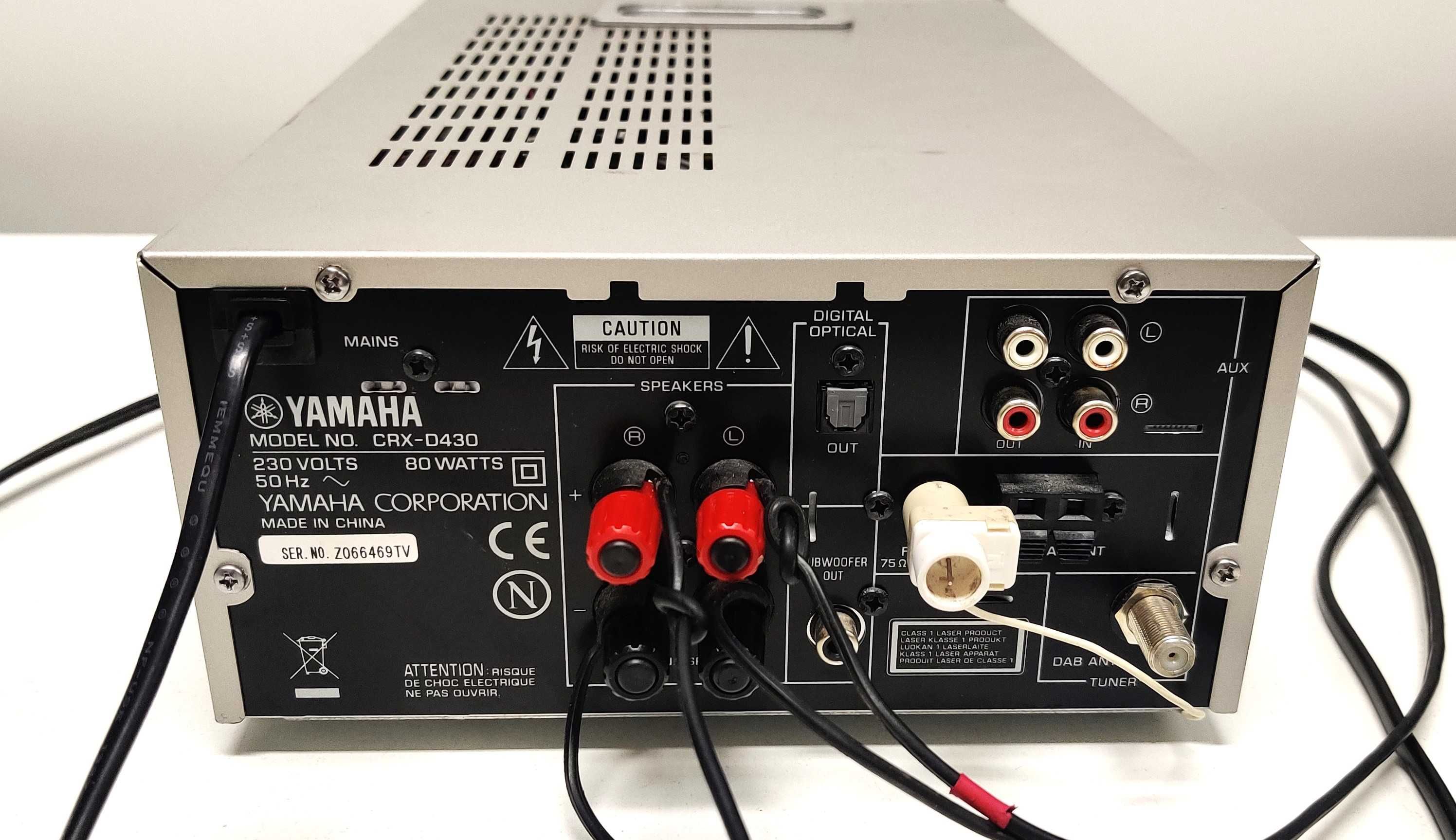 Yamaha CRX D 430 amplificator CD receiver statie mini sistem dock DAB