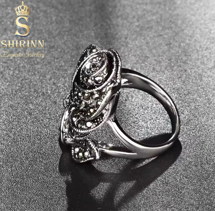 Inel Boho Superb Rose, Argint Tibetan