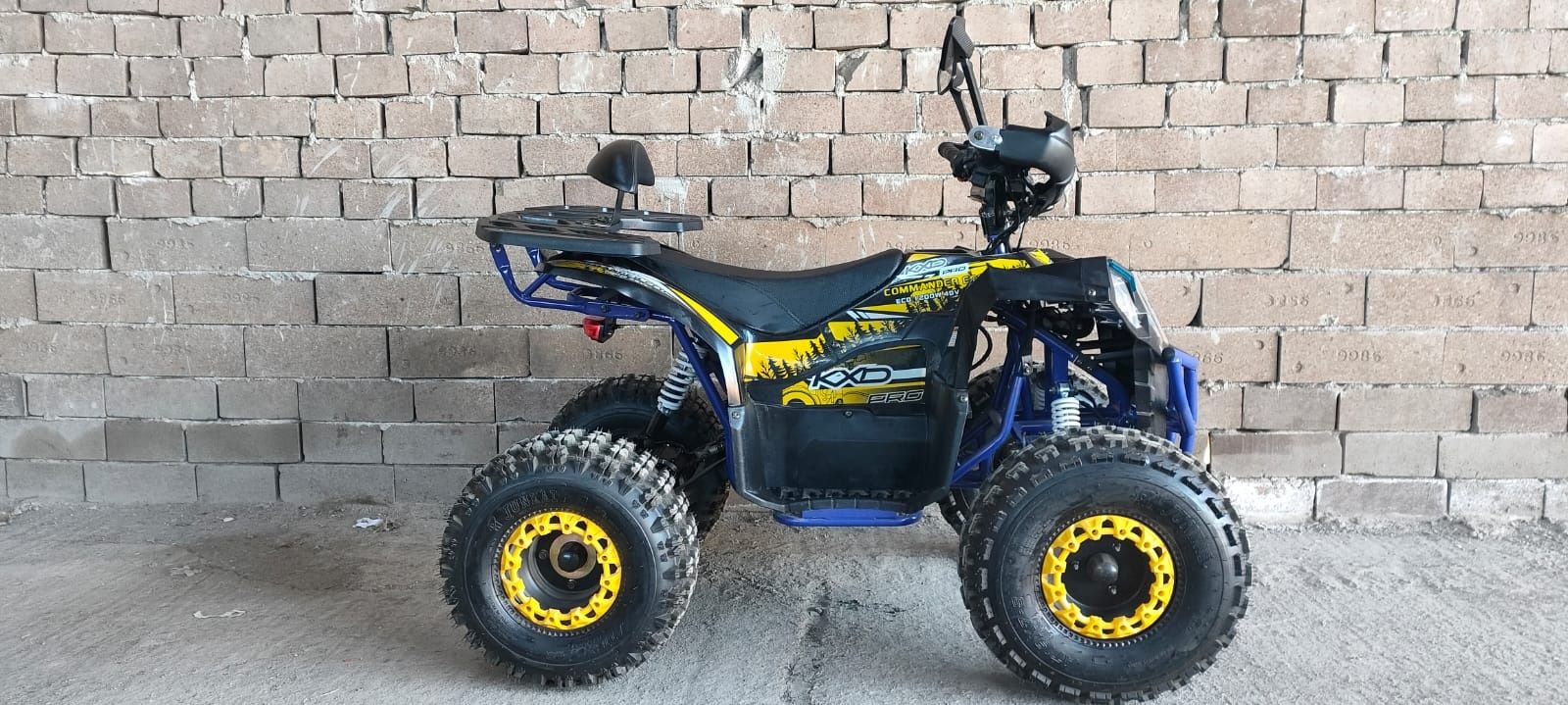 Atv Quad KXD PRO Germany electric 1200w pentru copii roti pe 8 inch