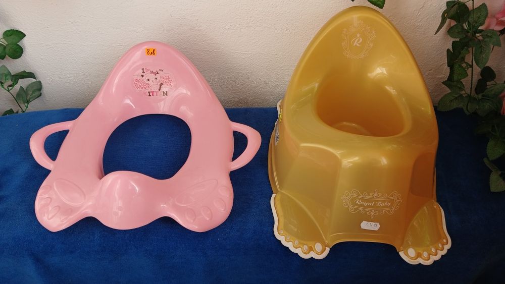 Бебешко анатомично гърне  u   бебешка приставка за тоалетна чиния.