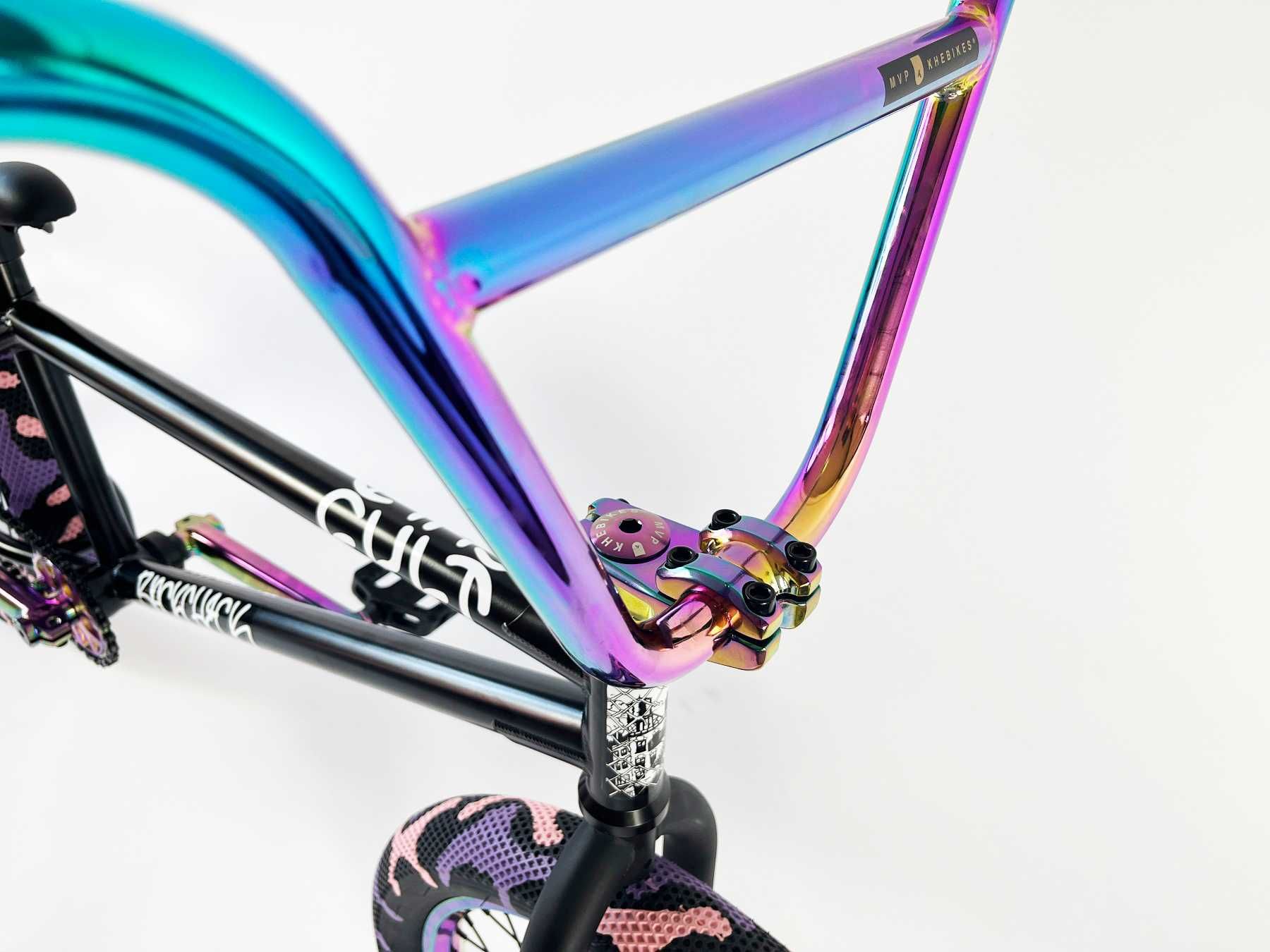 НОВИ BMX CULT DEHART OILSLICK 20 " цола цяло колело цял БМХ