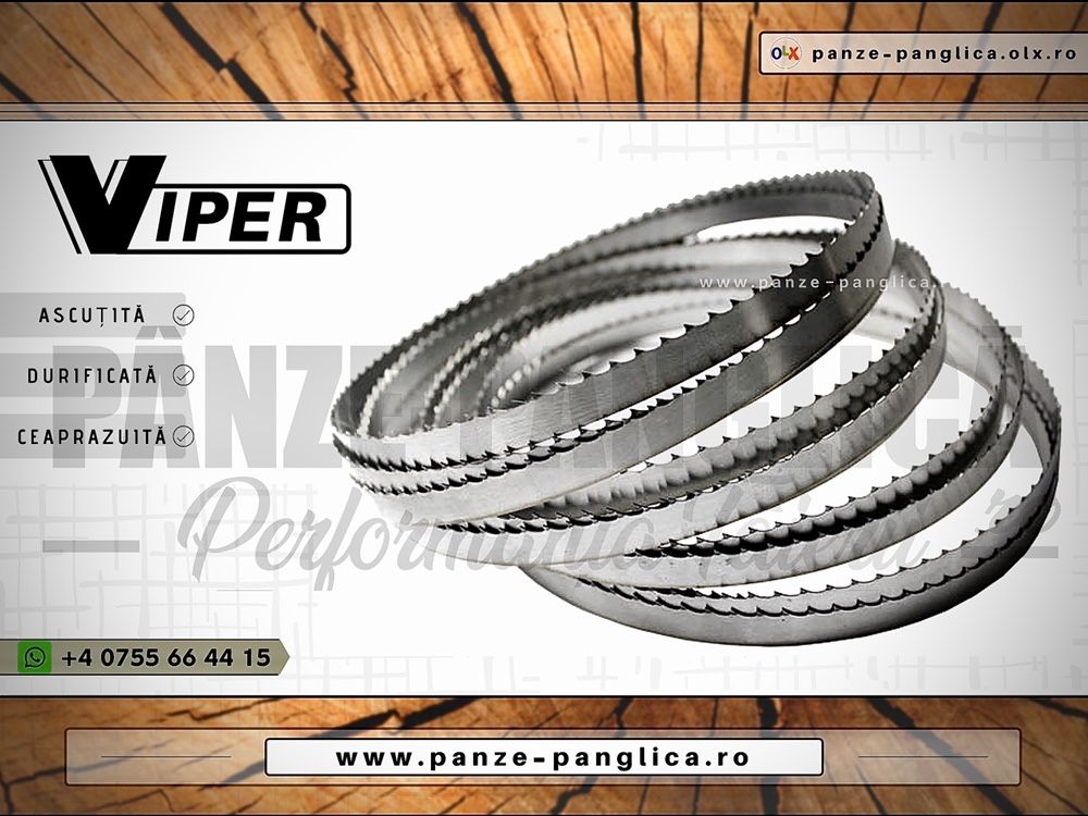 VIPER SILVER 4700x40x1 - Panza panglica banzic pentru buștean