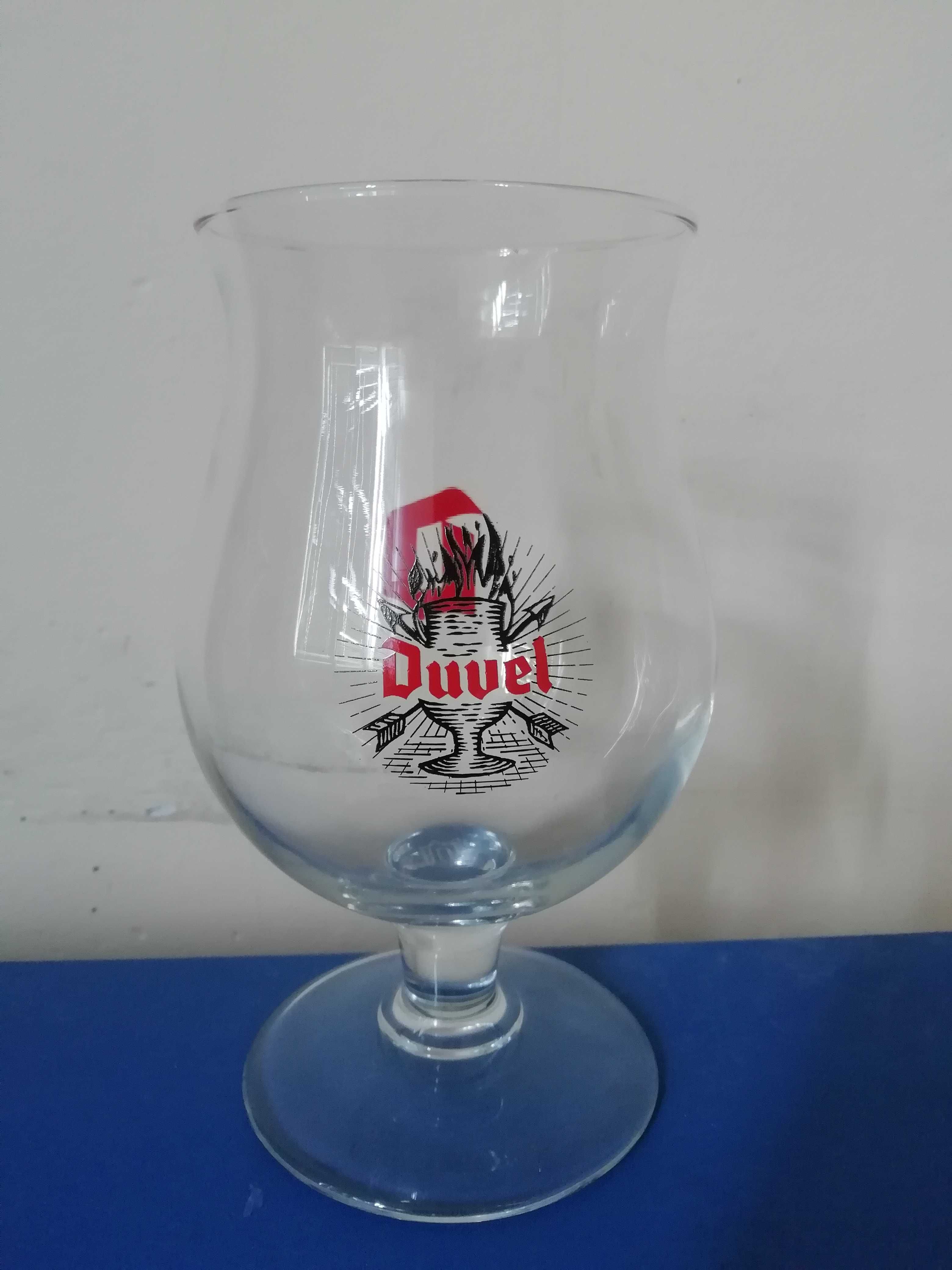 Уникално красива чашa за бира 330 мл. Duvel; оригинална