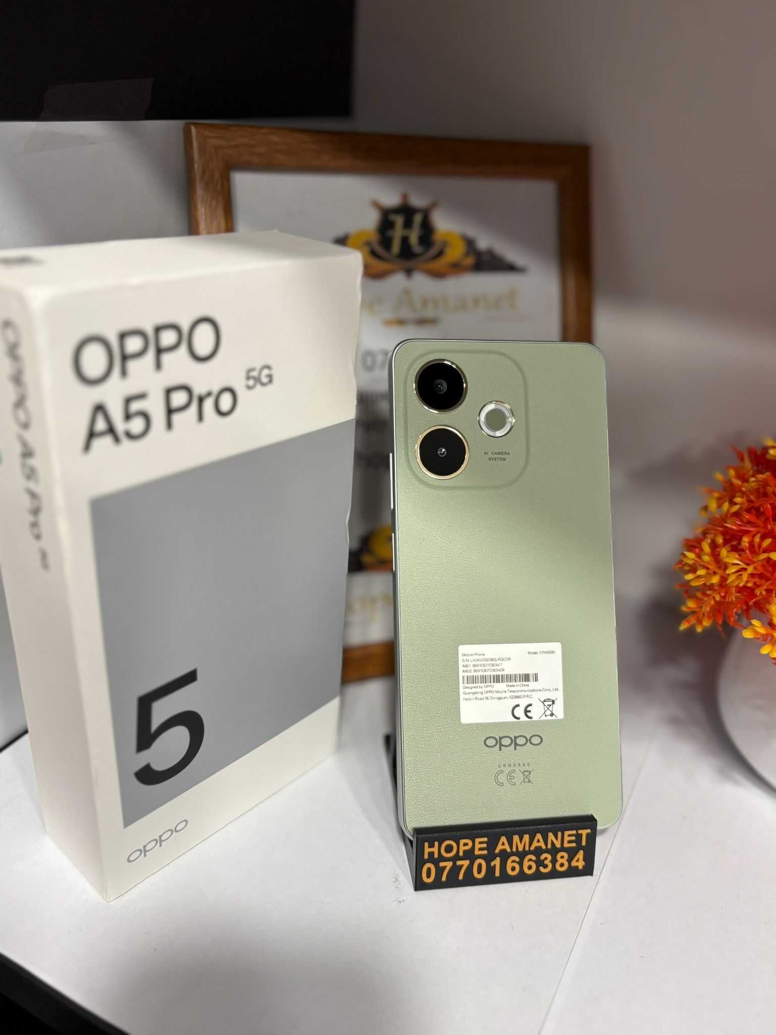 HOPE AMANET P2-Oppo A5 Pro Desigilat de proba 256 GB/8 GB RAM