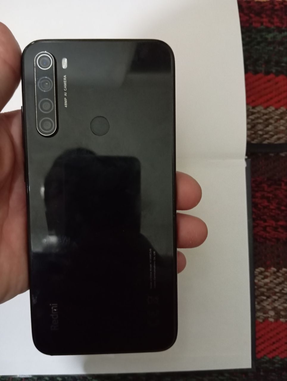 Redmi not 8  qora