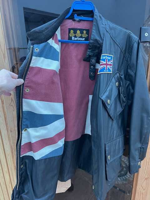 Barbour International Мотоциклетно Яке - Класически Британски Стил