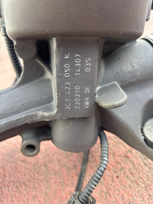 Ax caseta sustinere directie vw passat b6 , b7 model cu capac alb