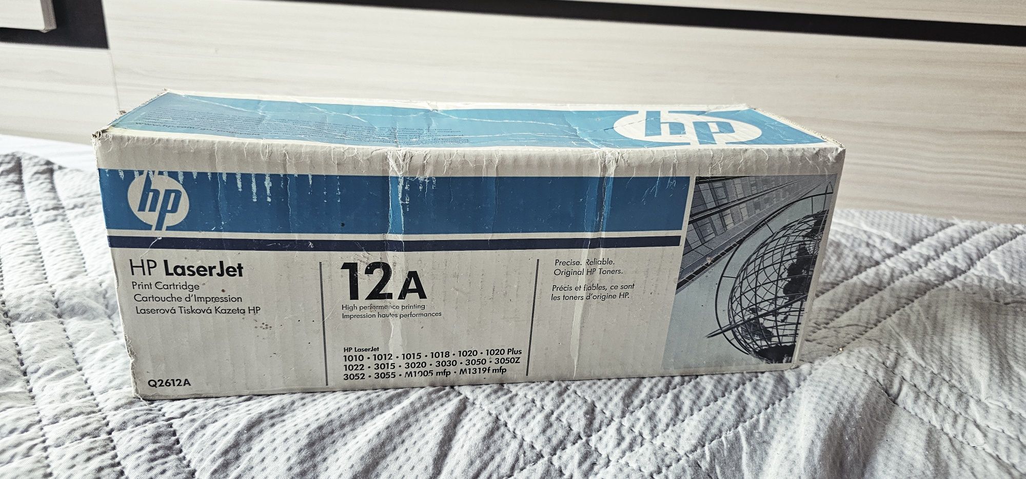 Тонер касета HP Q2612A, Black - НОВА