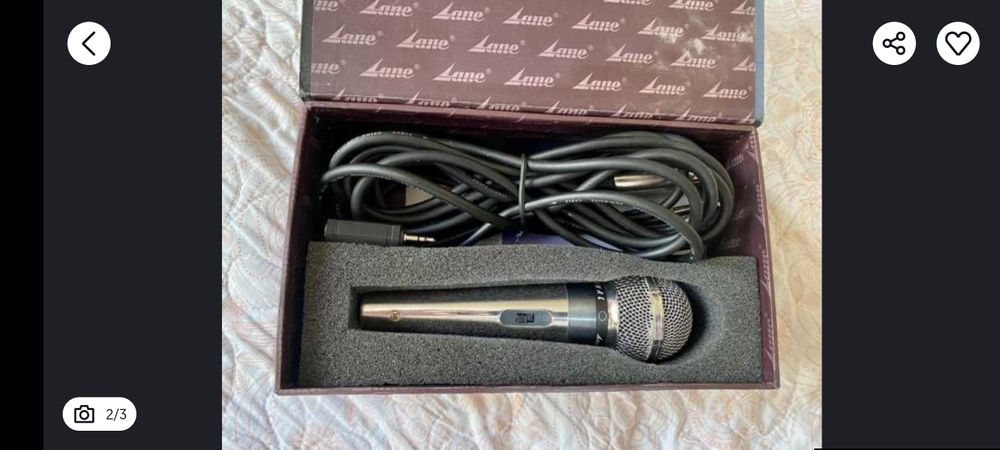 Проводной микрофон караоке Jialipu lane LM-580