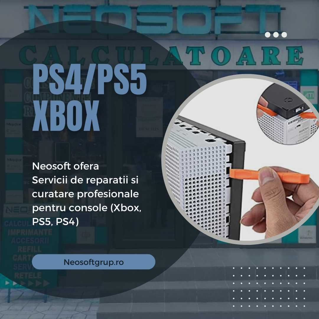 Reparatii Console PS5/PS4/Xbox+ Accesorii